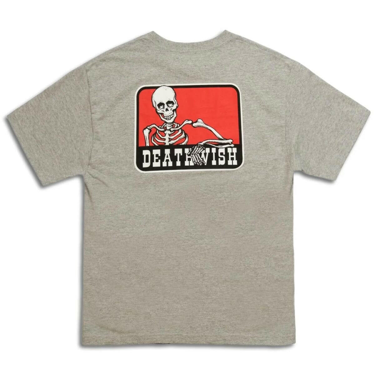 Deathwish - Benny Tee Heather Grey.