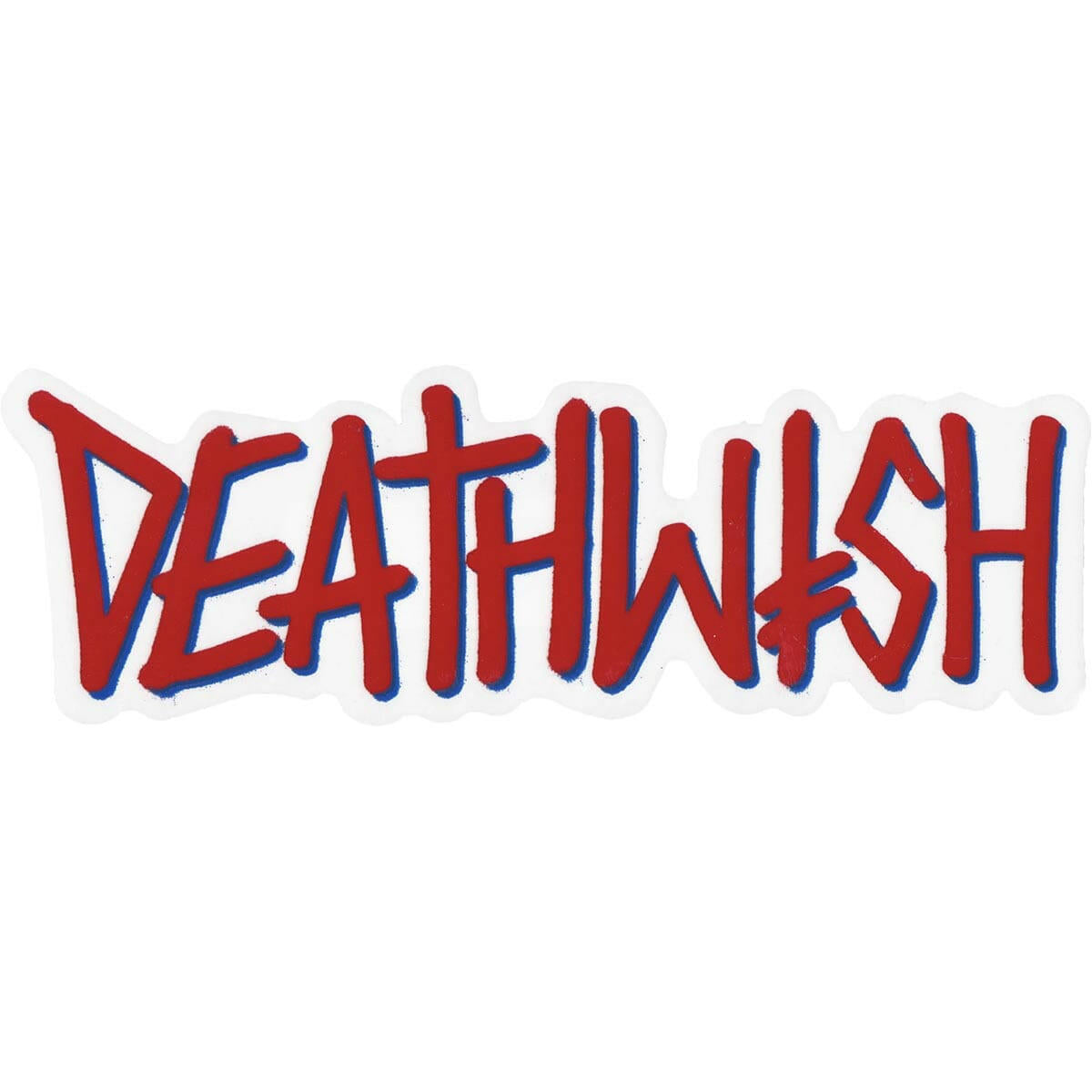 Deathwish - Big Deathspray 8.5" Sticker Red.