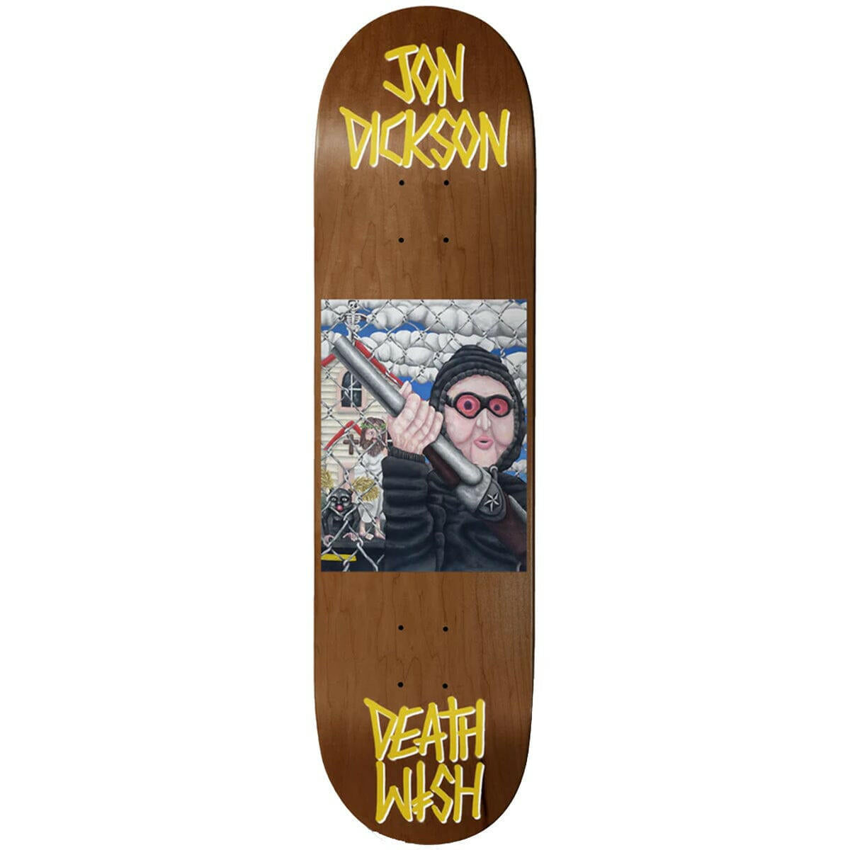 Deathwish - Jon Dickson All Screwed Up 8.475 Skateboard Deck.