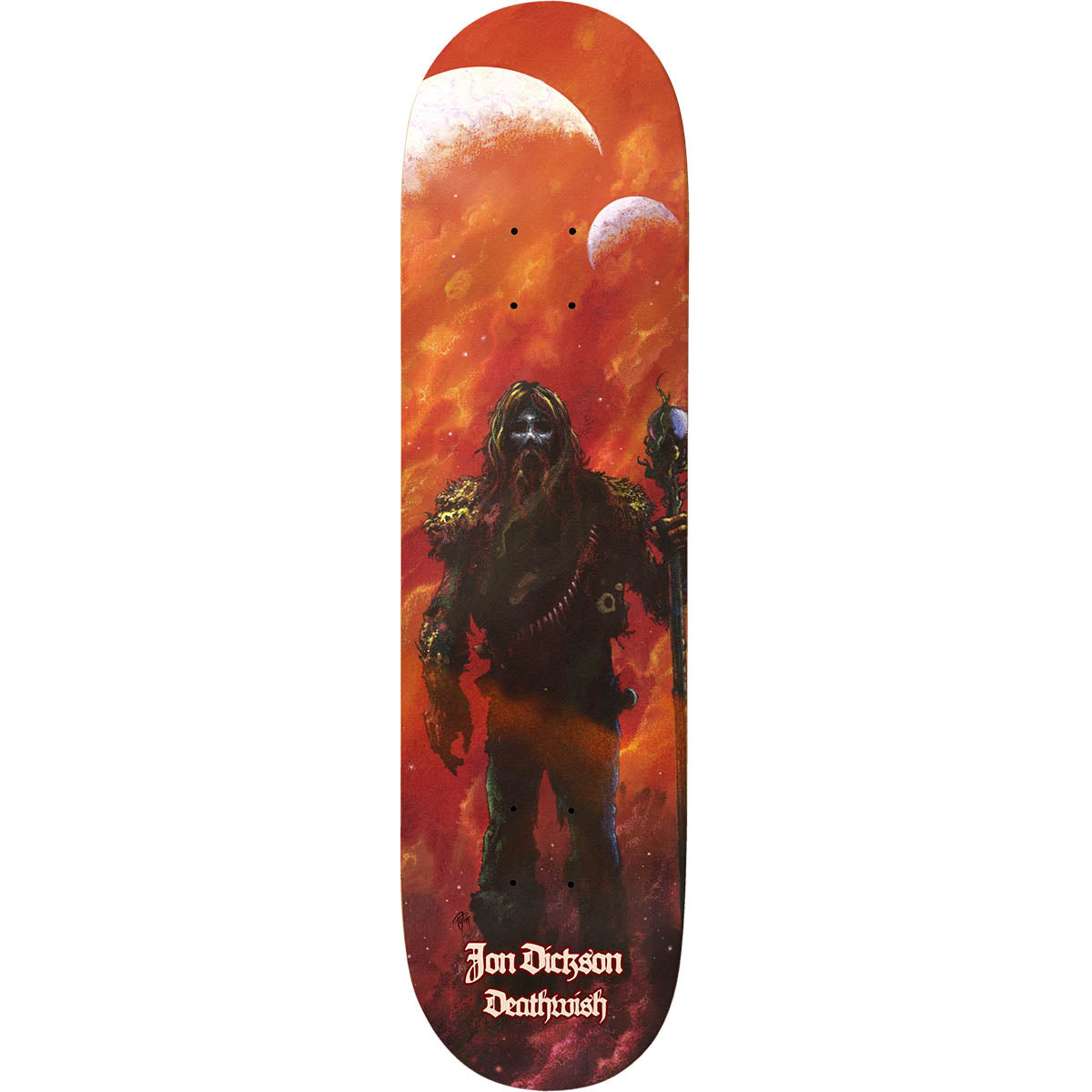 Deathwish - Jon Dickson Catatonic Abyss 8.25 Skateboard Deck.