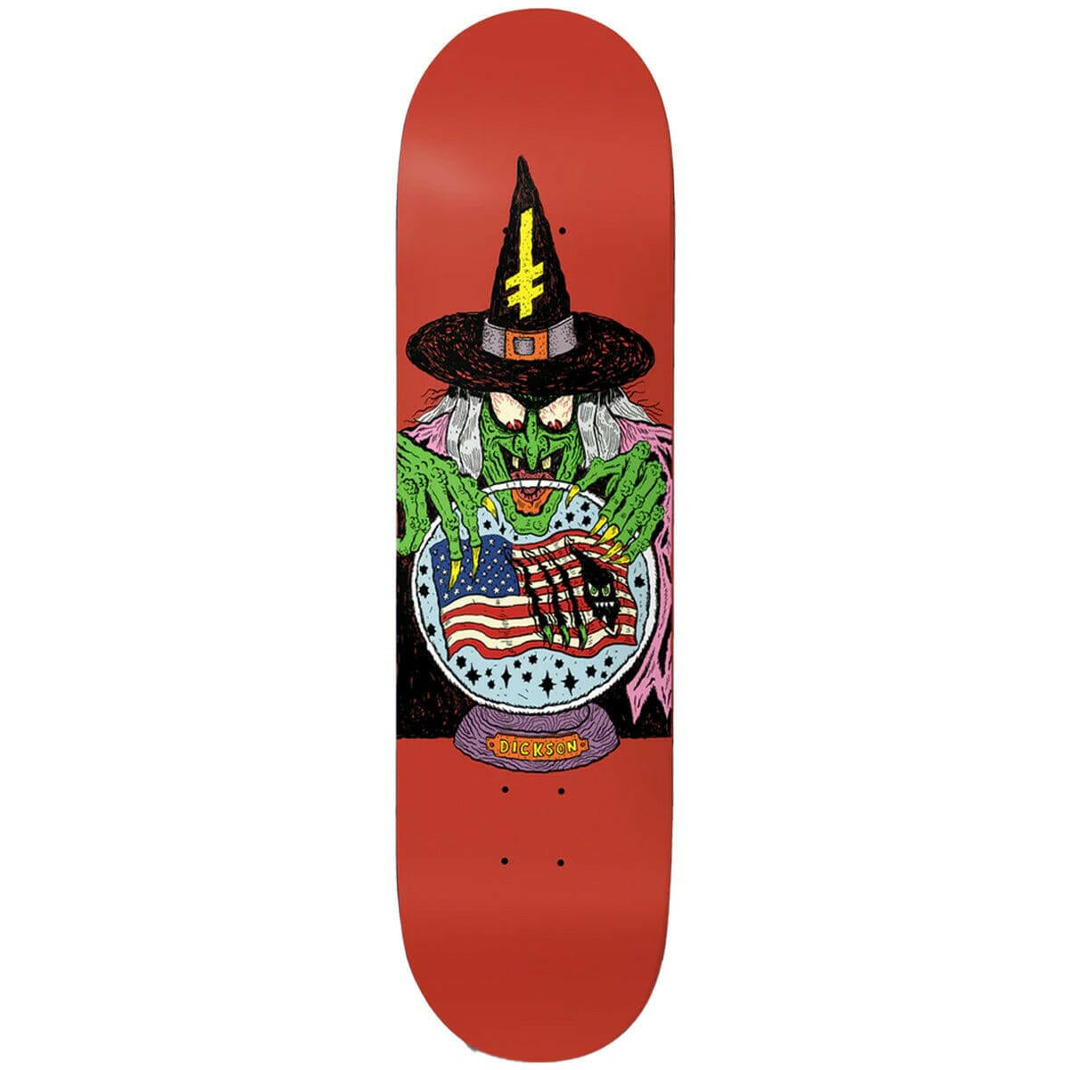 Deathwish - Jon Dickson Deathwitch Trials 8.0 Skateboard Deck.