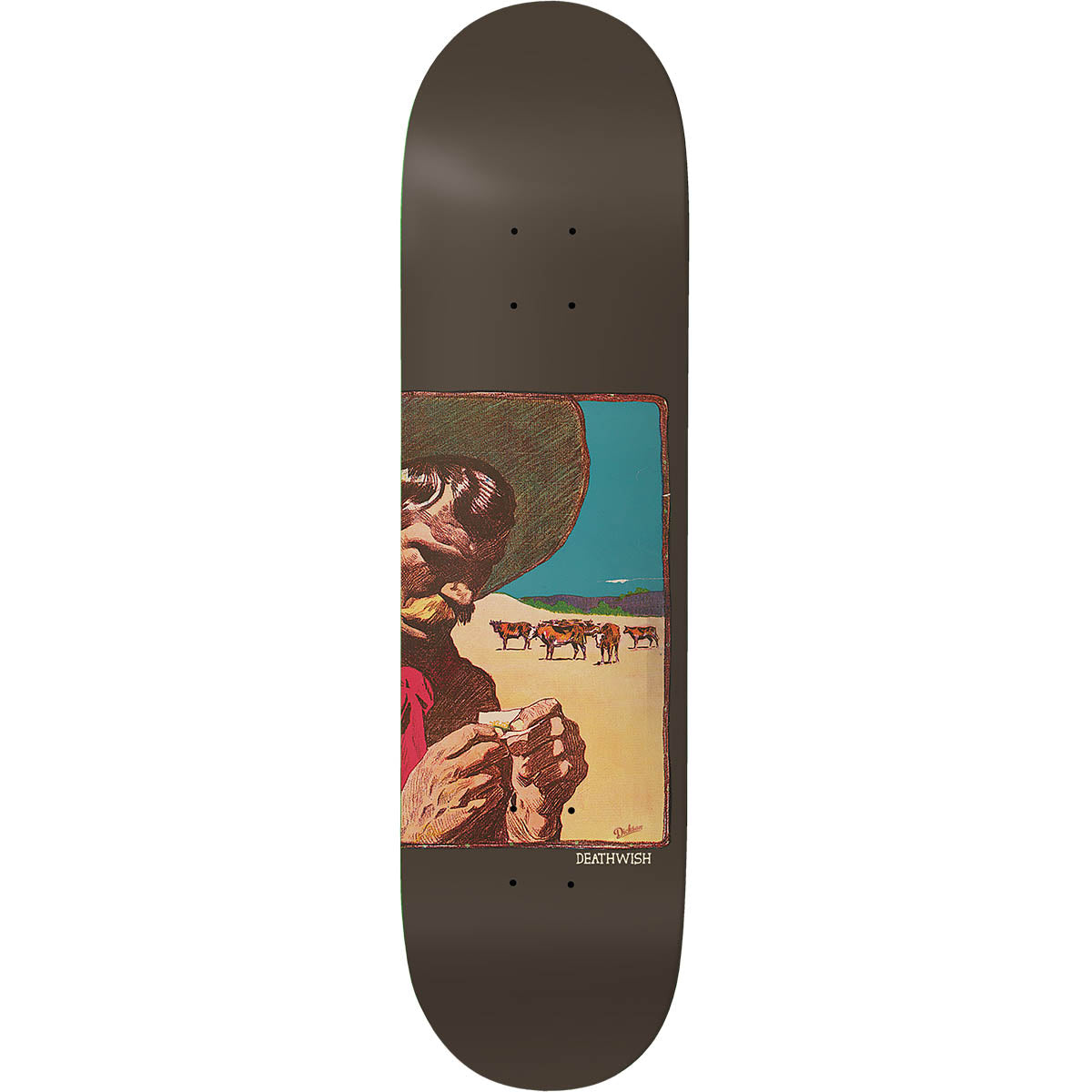 Deathwish - Jon Dickson Frontier 8.5 Skateboard Deck.