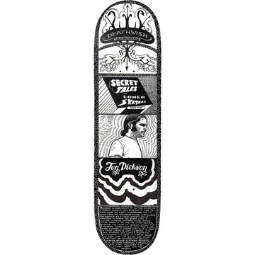 Deathwish - Jon Dickson Secret Tales 8.25 Skateboard Deck.