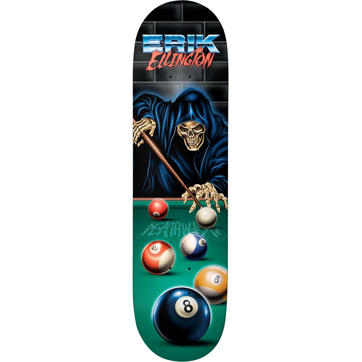 Deathwish Erik Ellington Pool Reaper 8.25 Skateboard Deck