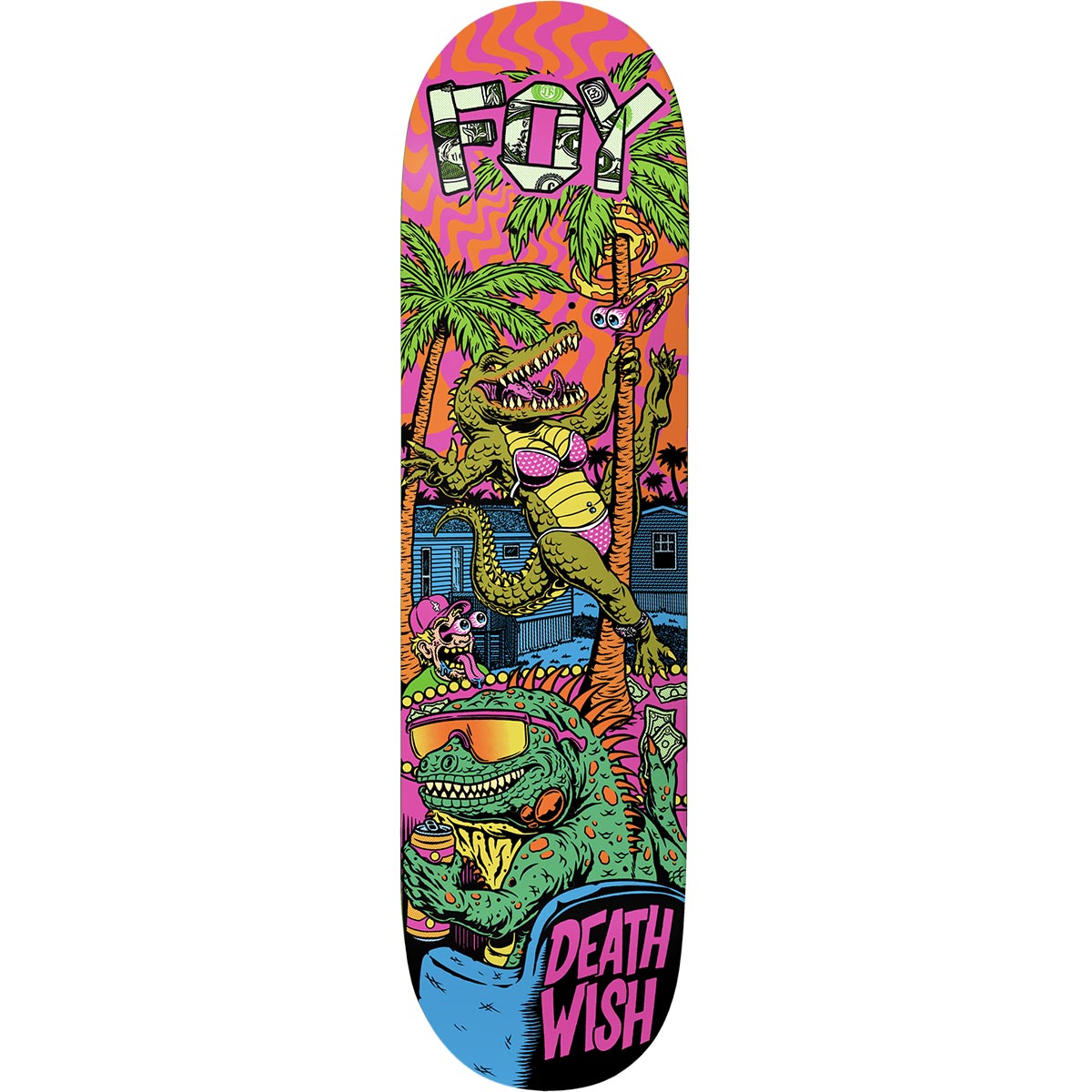 Deathwish Jamie Foy Dysfuntion 8.25 Skateboard Deck