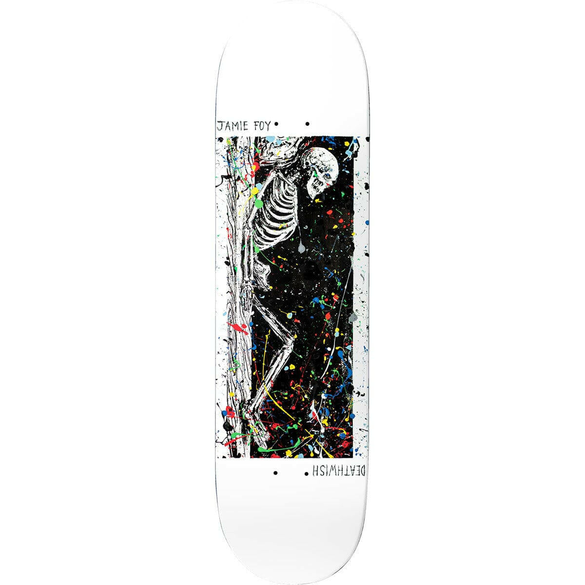 Deathwish - Jamie Foy Only Dreaming Twin 8.5 Skateboard Deck.