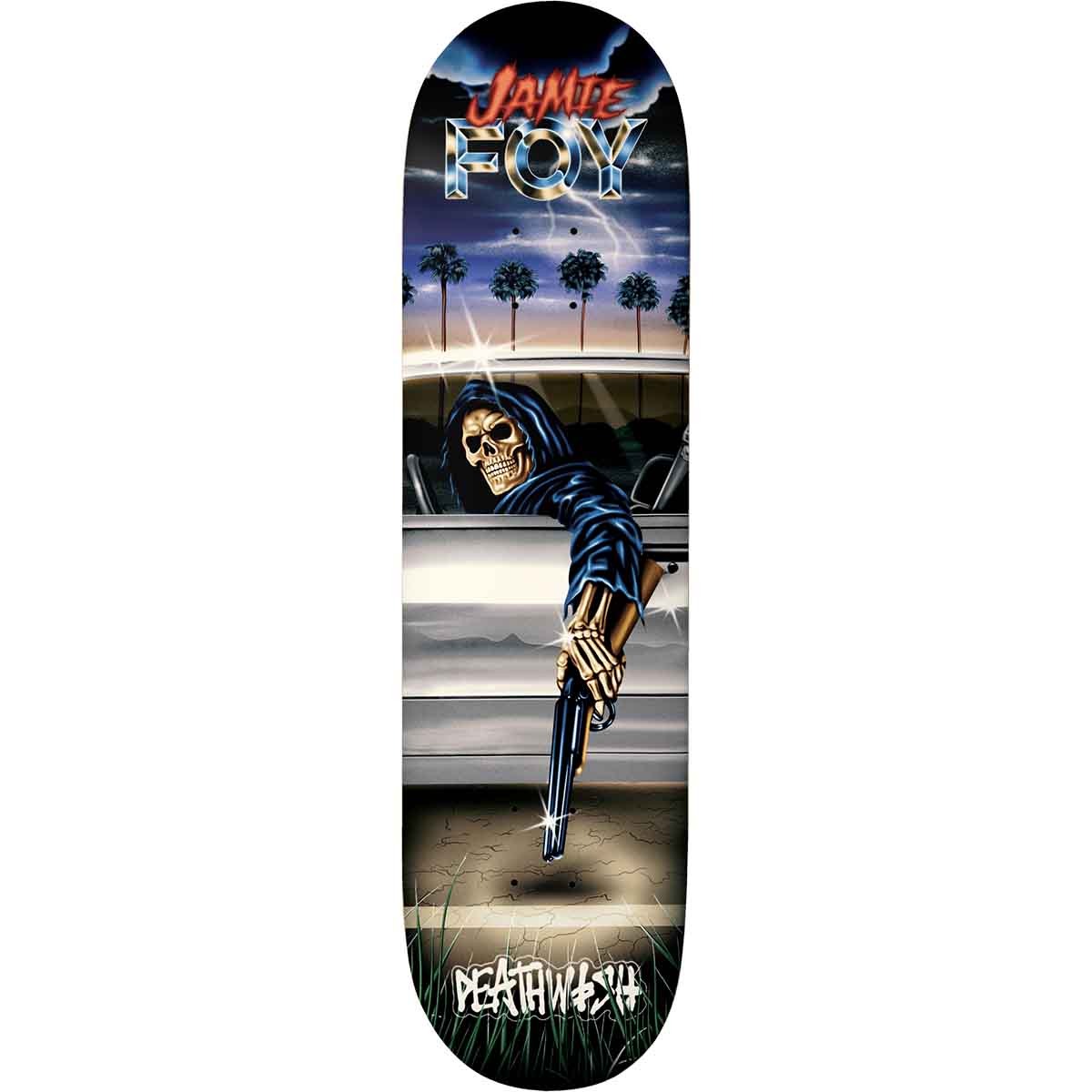 Deathwish Jamie Foy Samborgini Reaper 8.25 Skateboard Deck