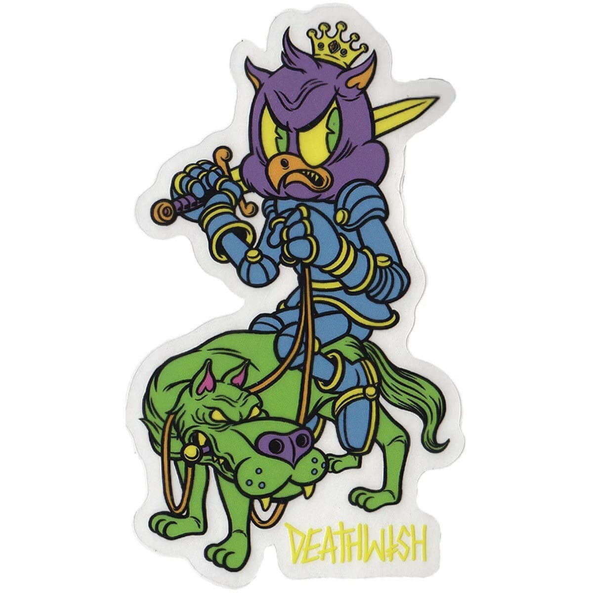 Deathwish - Lords of the Underworld 4.5" Sticker.