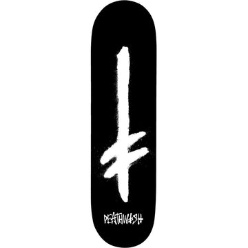 Deathwish - Gang Spray Black/White Skateboard Deck
