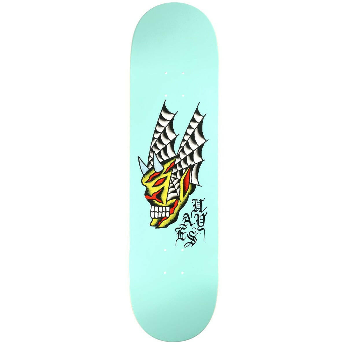 Deathwish - Jake Hayes Seven Trumpets 8.5 Skateboard Deck.