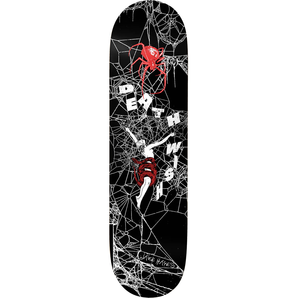 Deathwish - Jake Hayes Entangled 8.25 Skateboard Deck.