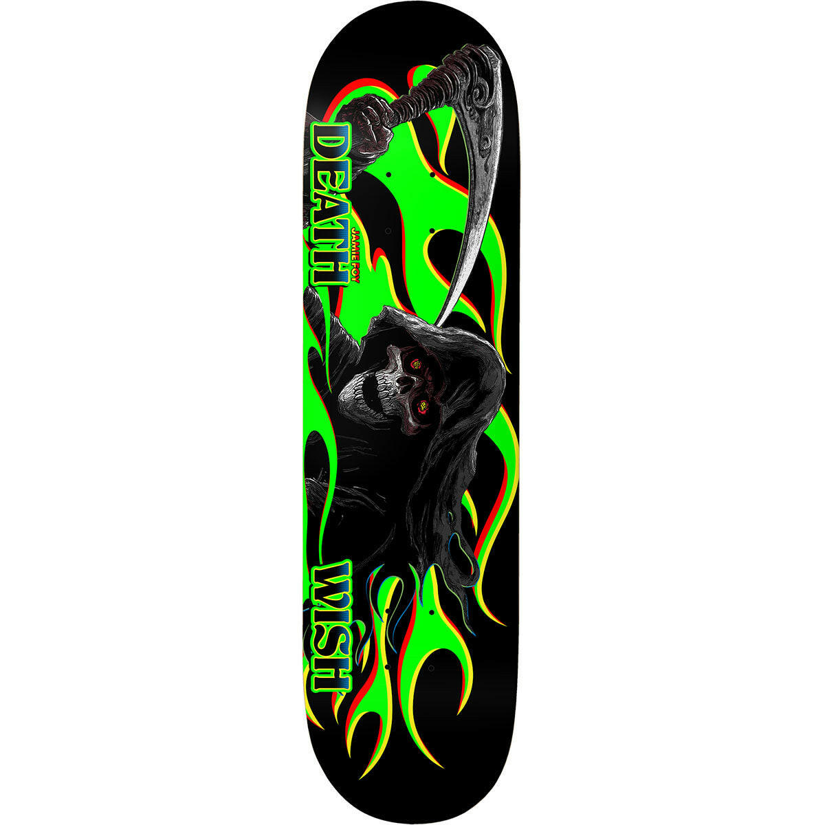 Deathwish - Jamie Foy Highway Man Twin 8.5 Skateboard Deck.