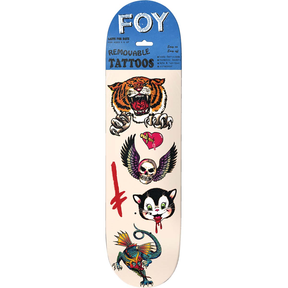Deathwish Jamie Foy Tattoos 8.38 Skateboard Deck