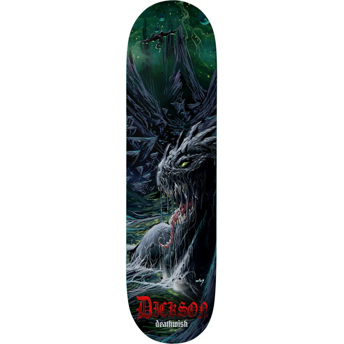 Deathwish - Jon Dickson Metaphysical 8.5 Skateboard Deck.