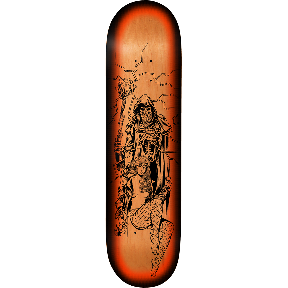 Deathwish - Jon Dickson Red Dawn 8.25 Skateboard Deck.