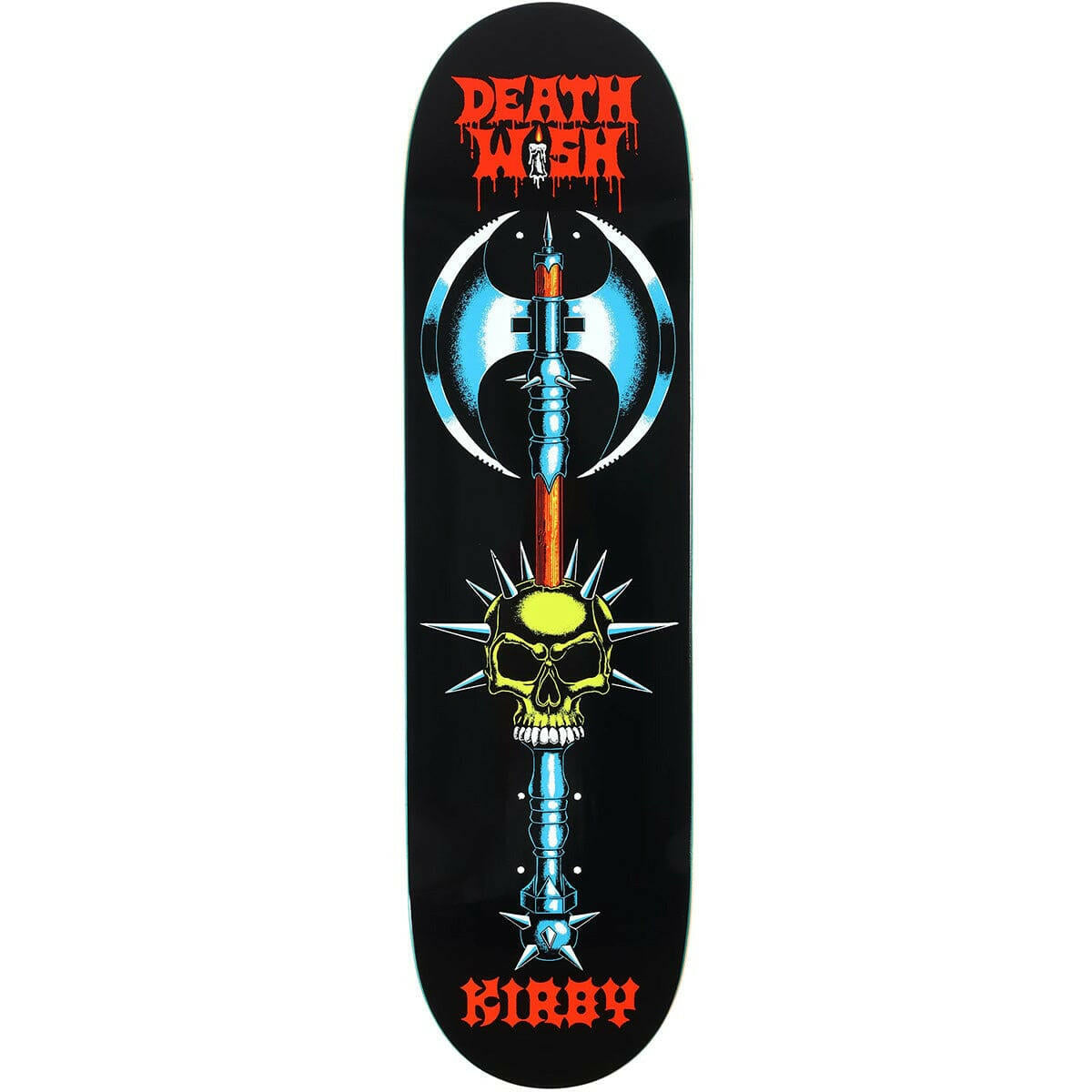 Deathwish - Taylor Kirby Forgotten Relics 8.475 Skateboard Deck.