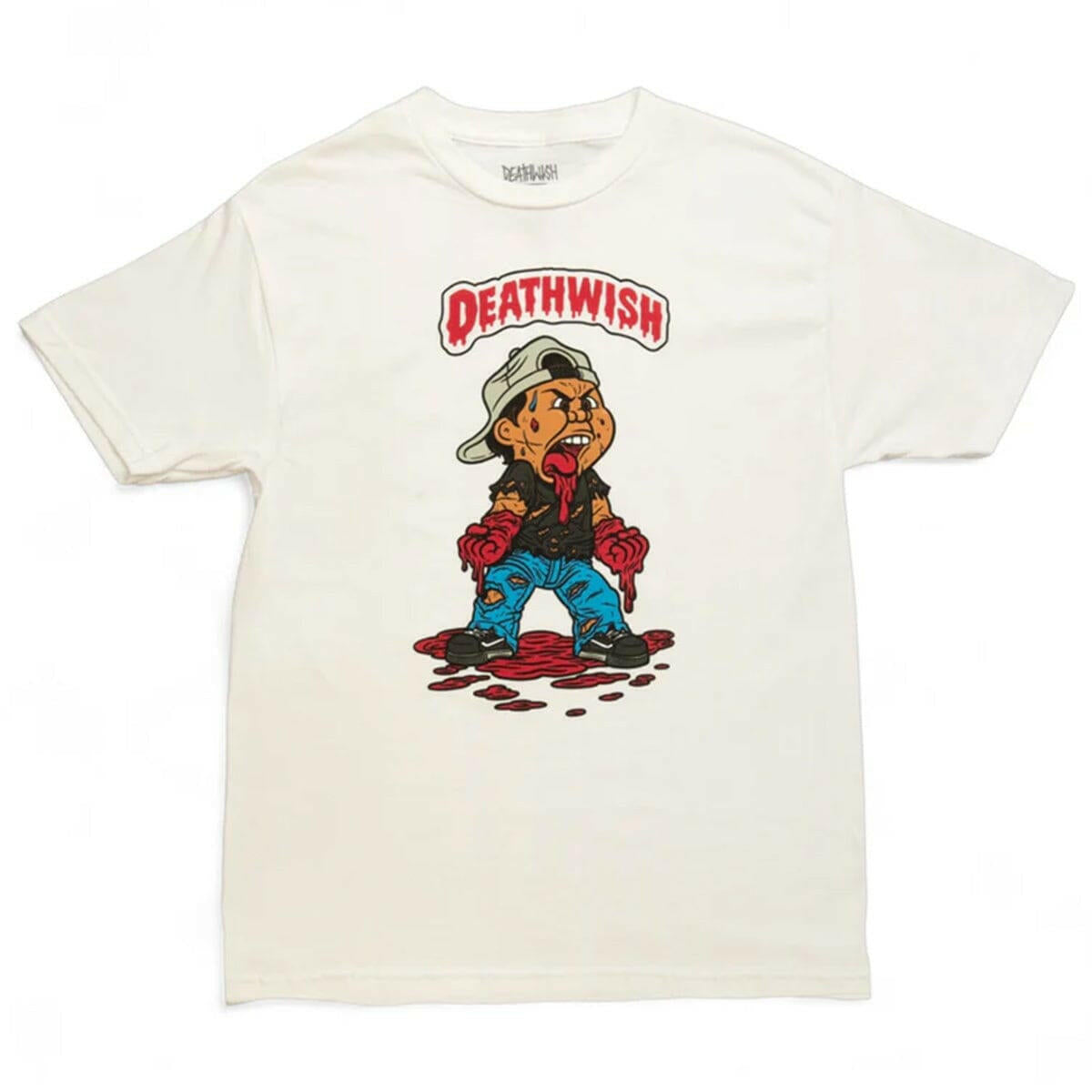 Deathwish - Low Life Kids Tee White.
