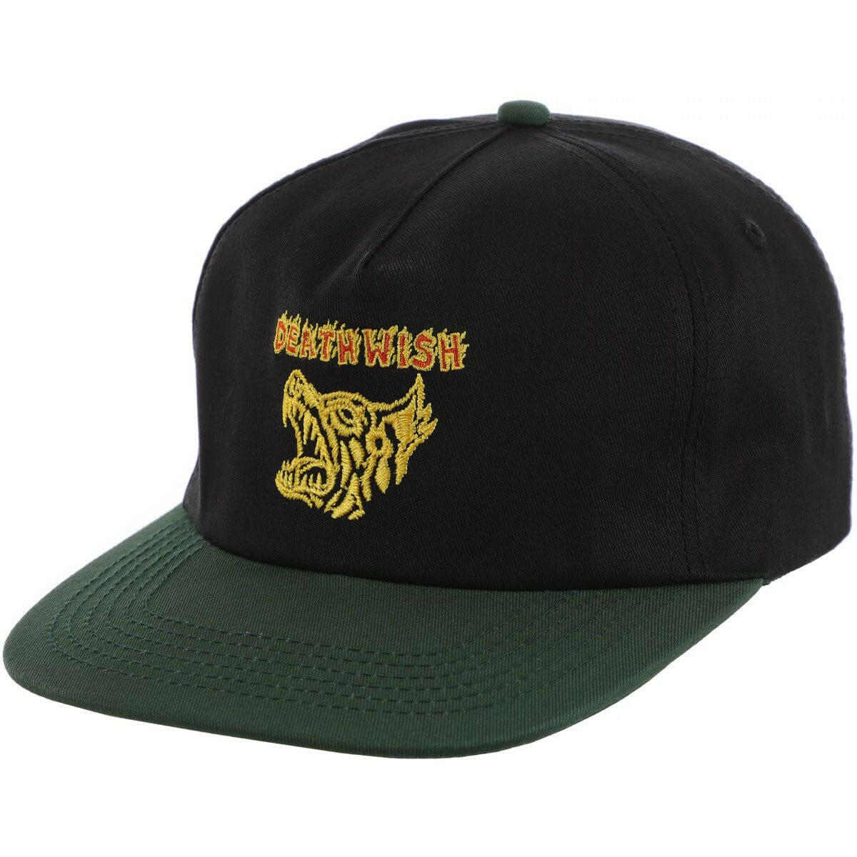 Deathwish - Man's Best Friend Snapback Black.