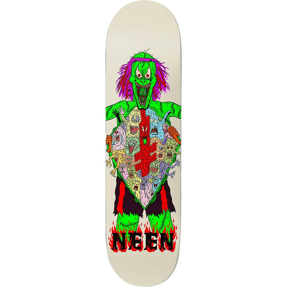 Deathwish - Neen Williams Nightmare City 8.0 Skateboard Deck.