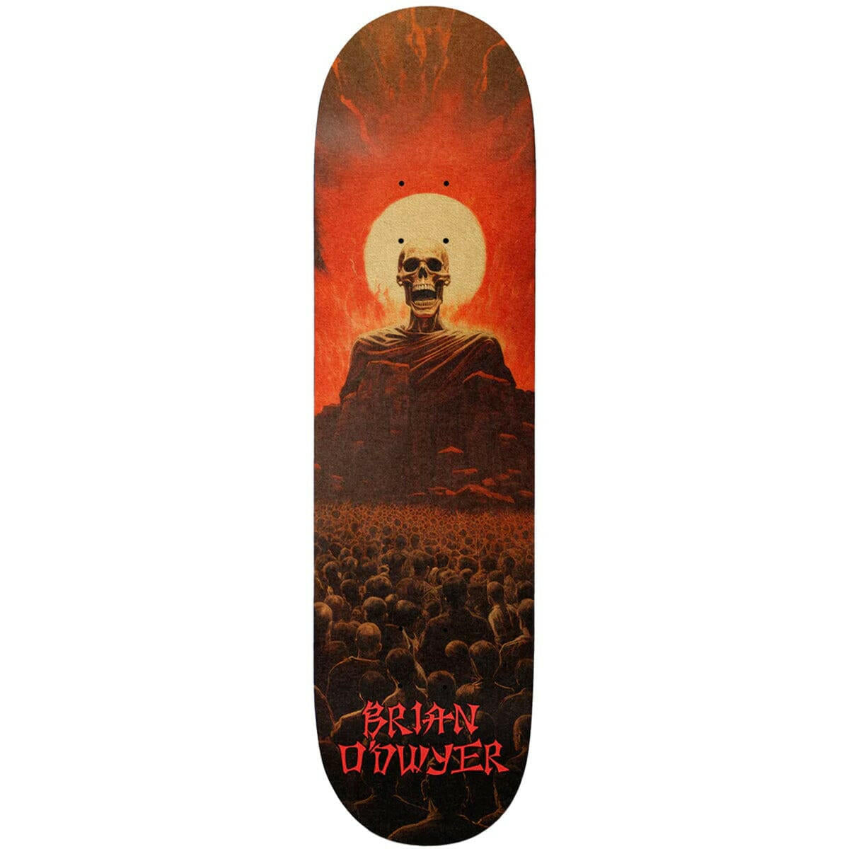 Deathwish - Brian O'Dwyer Skull 8.475 Skateboard Deck.