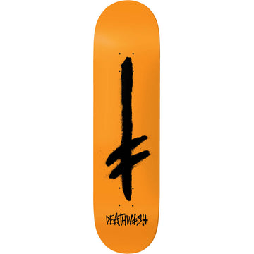 Deathwish - OG Gangspray Orange/Black 8.125 Skateboard Deck.