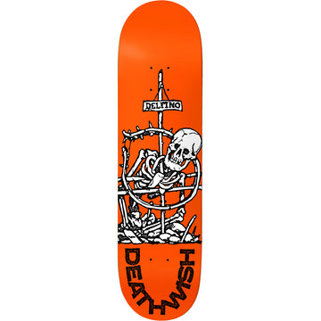 Deathwish Pedro Delfino Cross 8.25 Skateboard Deck