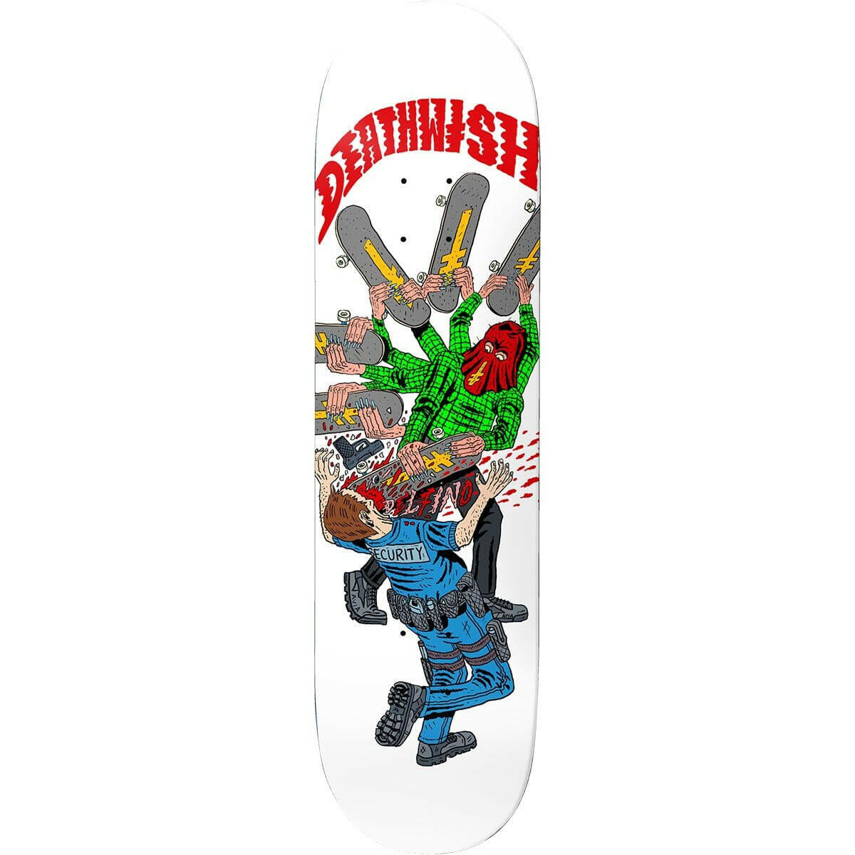 Deathwish - Pedro Delfino Nightmare City 8.38 Skateboard Deck.