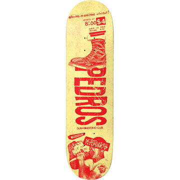Deathwish Pedro Delfino Slam 8.5 Skateboard Deck