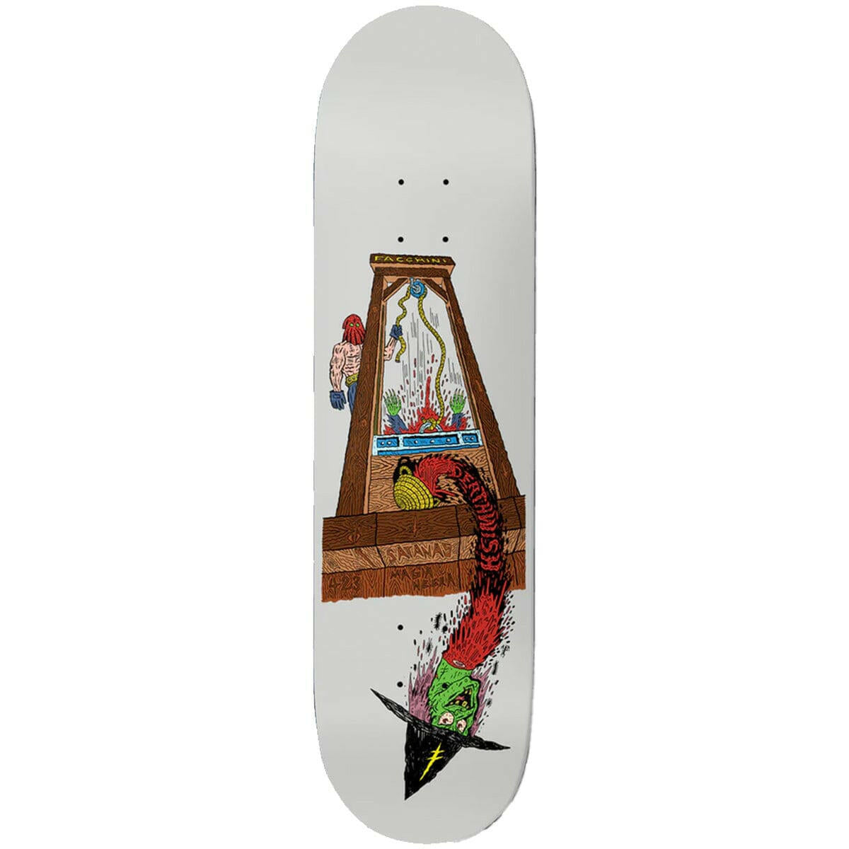 Deathwish - Yuri Facchini Deathwitch Trials 8.125 Skateboard Deck.