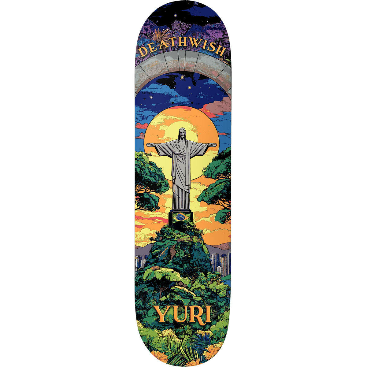 Deathwish - Yuri Facchini The Redeemer 8.25 Skateboard Deck.