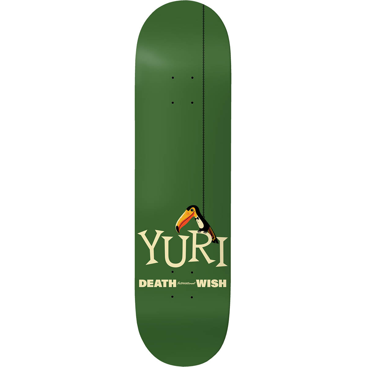 Deathwish - Yuri Facchini Tropipop 8.25 Skateboard Deck.