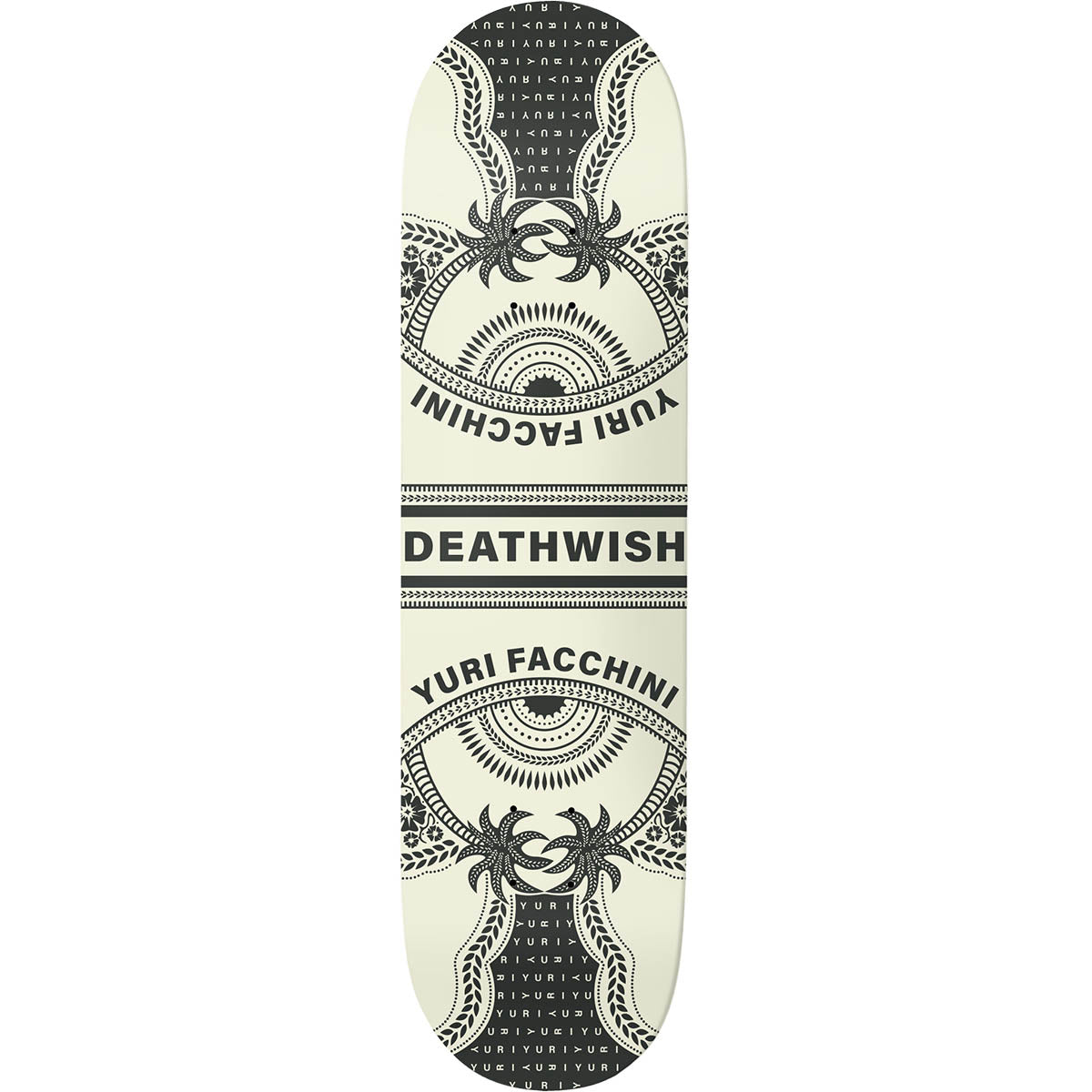Deathwish - Yuri Facchini Zaza Twin 8.5 Skateboard Deck.