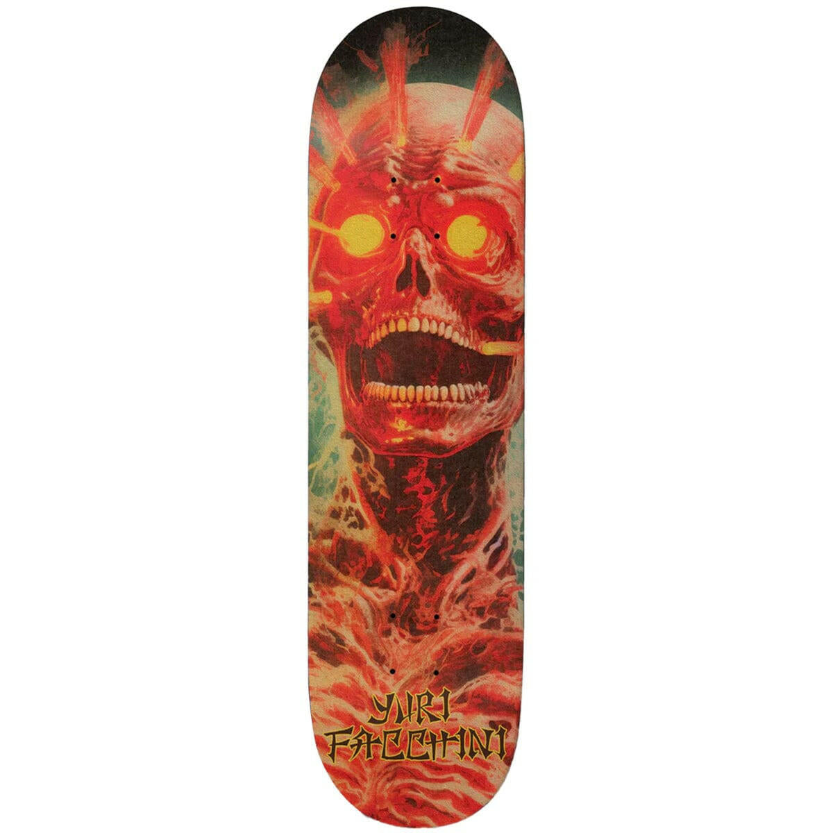 Deathwish - Yuri Facchini Skull 8.25 Skateboard Deck.