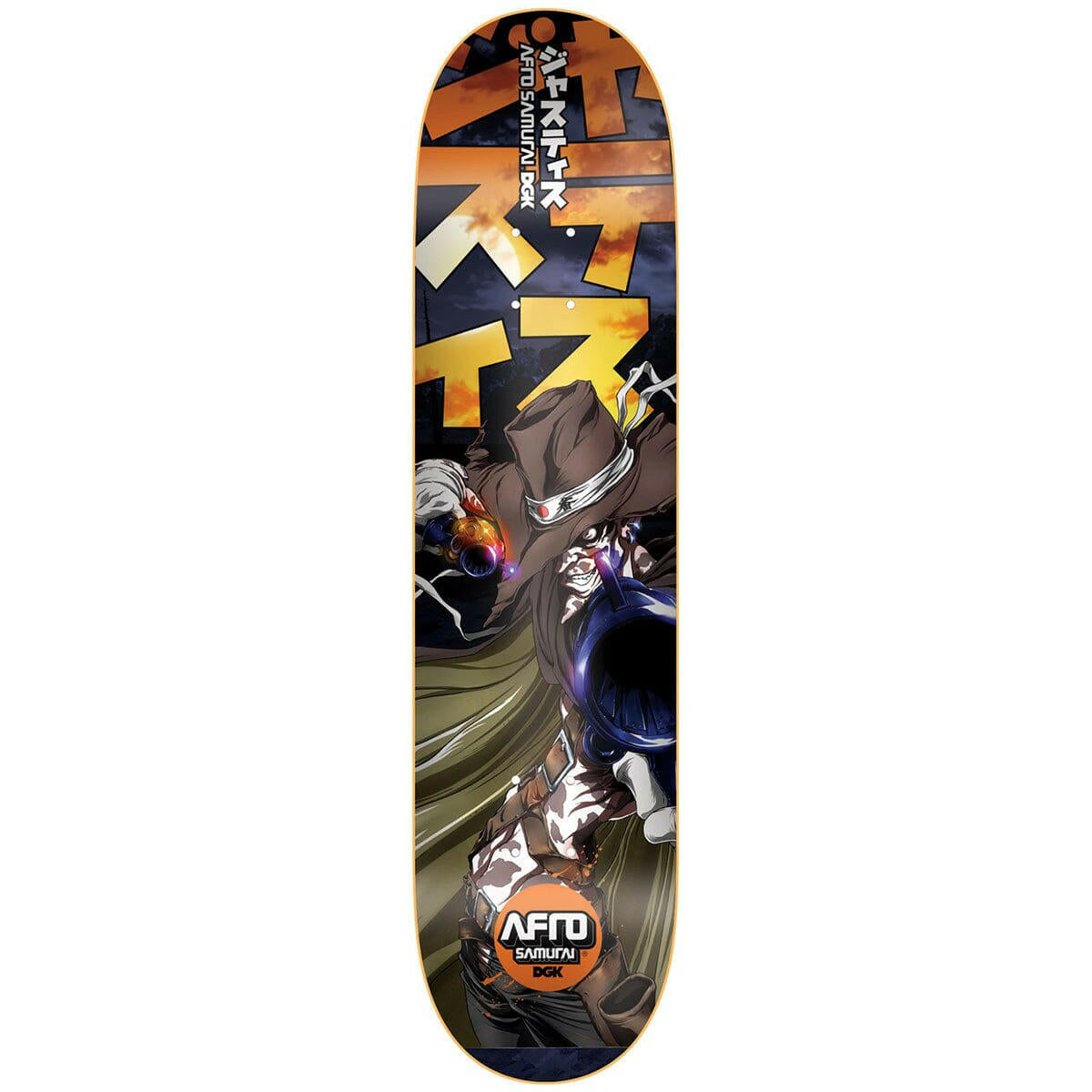 DGK - Afro Samurai Justice 8.1 Skateboard Deck.