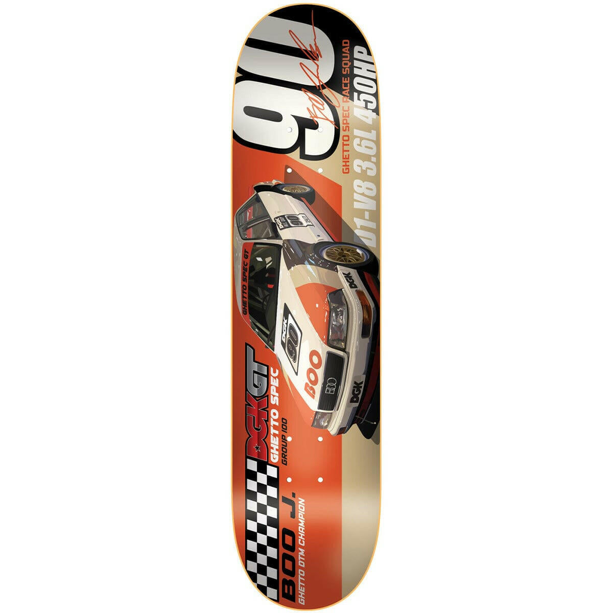 DGK - Boo Johnson Ghetto GT 7.9 Skateboard Deck.