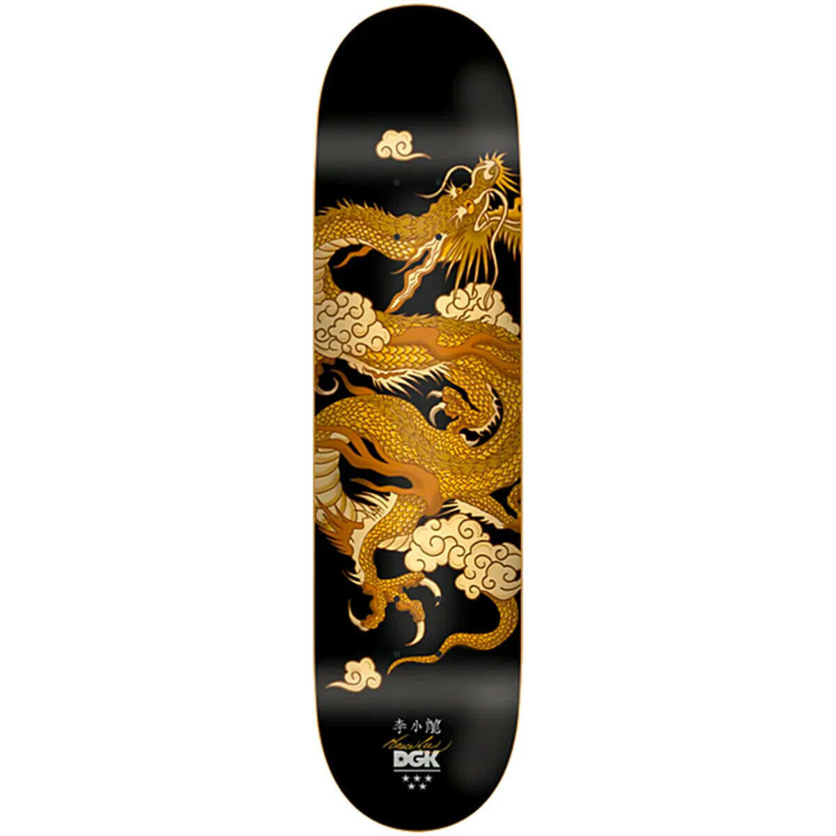 DGK - Bruce Lee Golden Dragon Lenticular 8.0 Skateboard Deck.