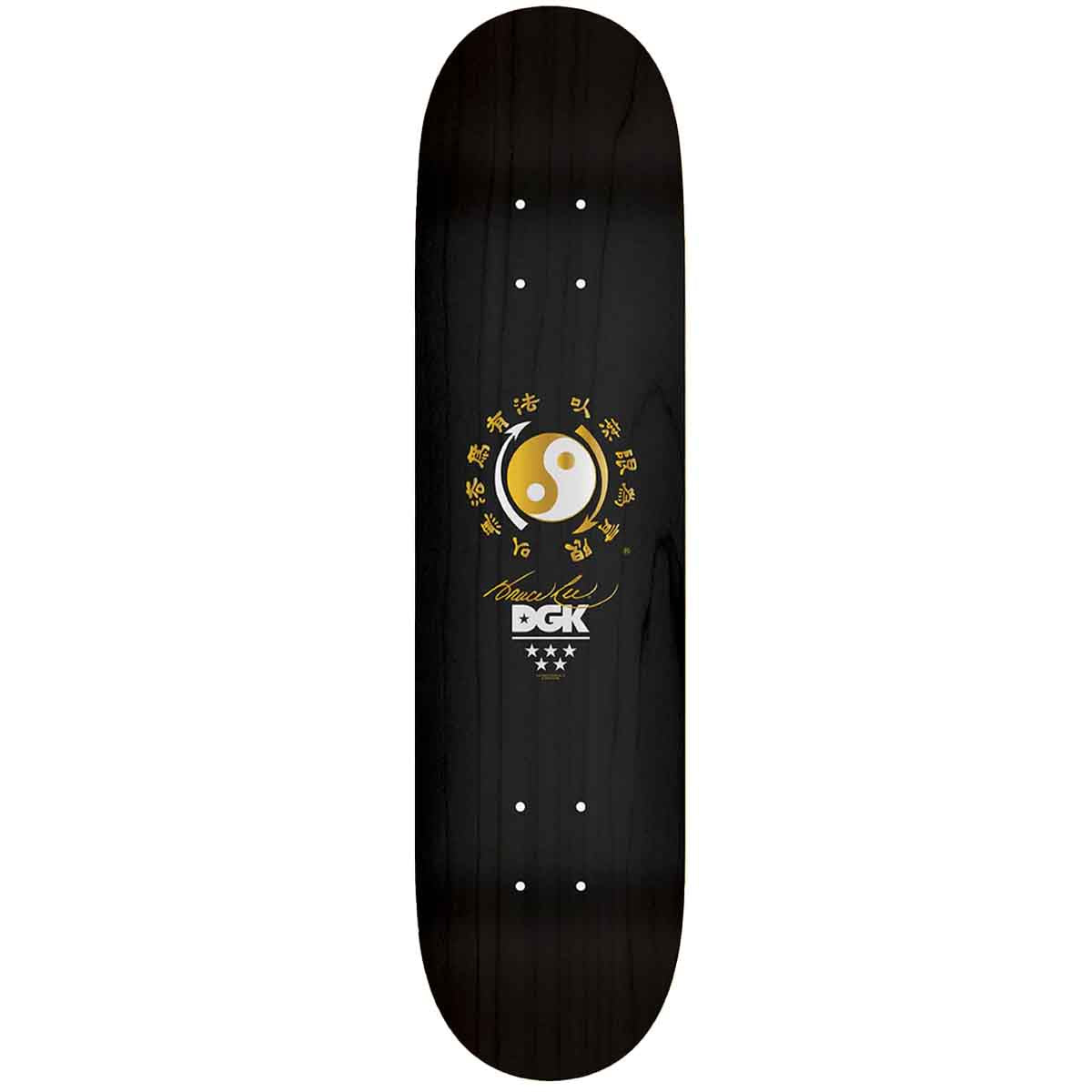 DGK Bruce Lee Legend 8.5 Skateboard Deck Top