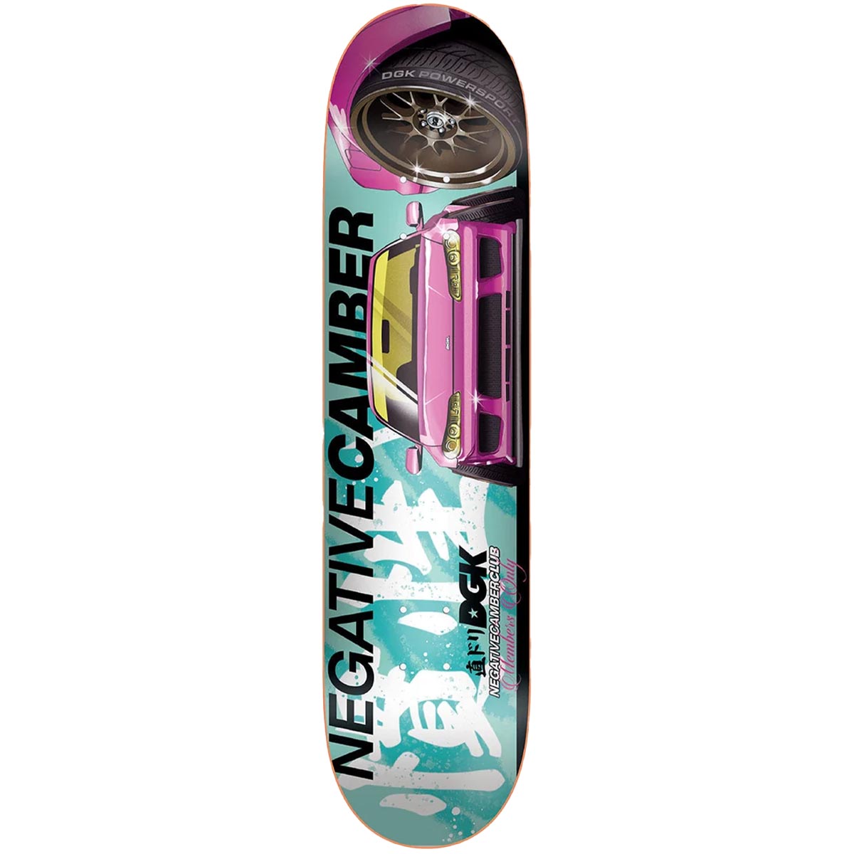 DGK Camber Club 8.25 Skateboard Deck