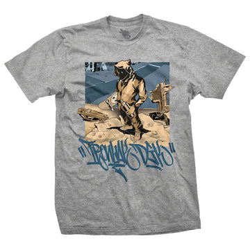 DGK Ironlak Laquer Tee Heather Grey
