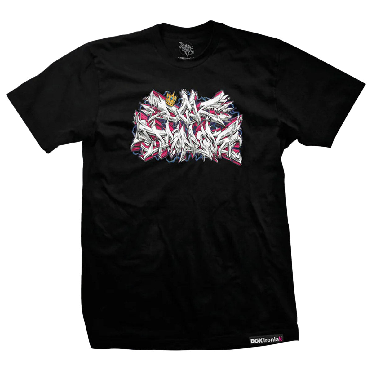 DGK Ironlak Volts Tee Black