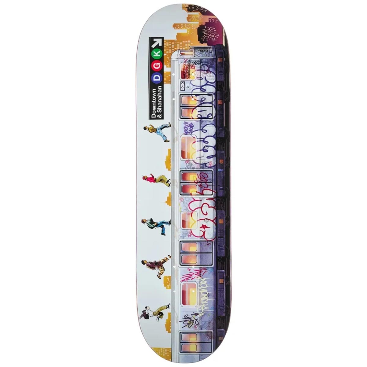DGK John Shanahan Foot Patrol 8.25 Skateboard Deck