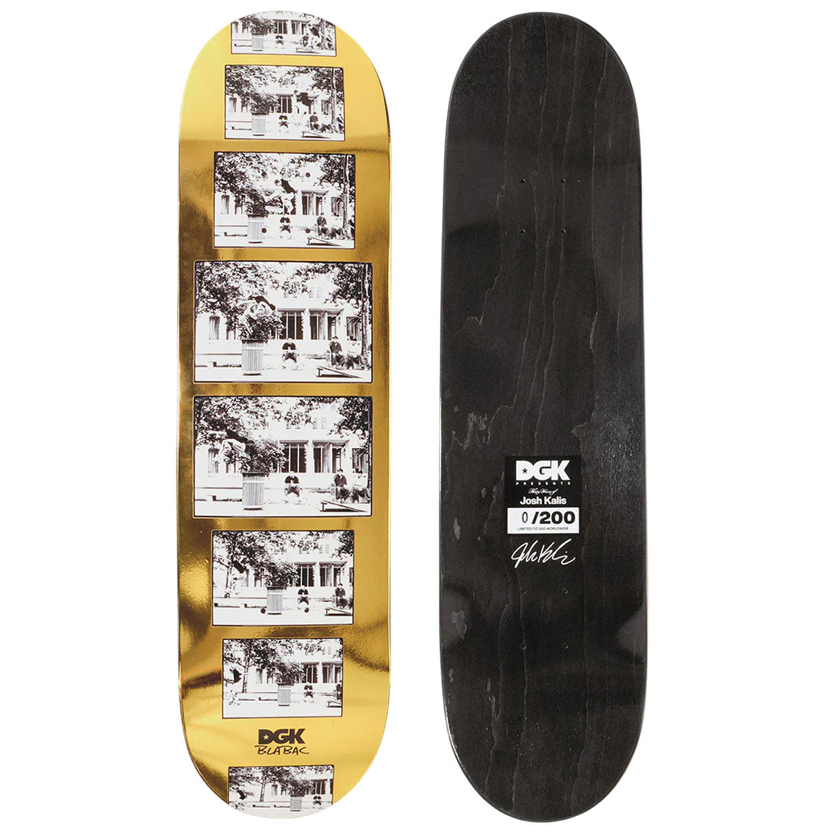 DGK Josh Kalis 30 Years 8.06 Skateboard Deck 6