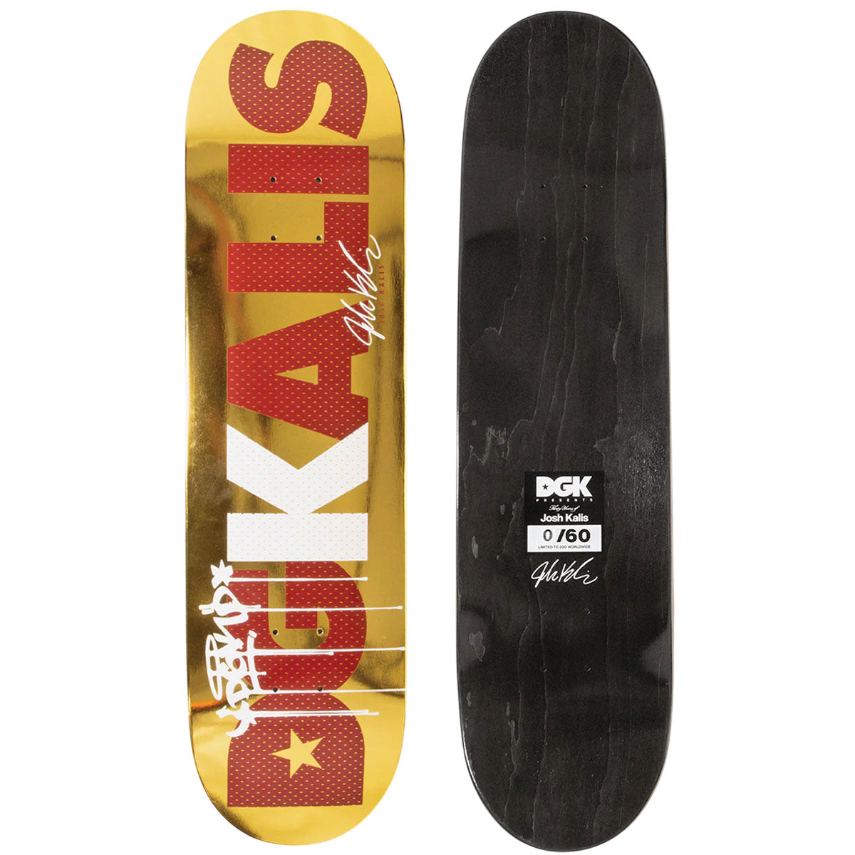 DGK Josh Kalis 30 Years 8.06 Skateboard Deck 7