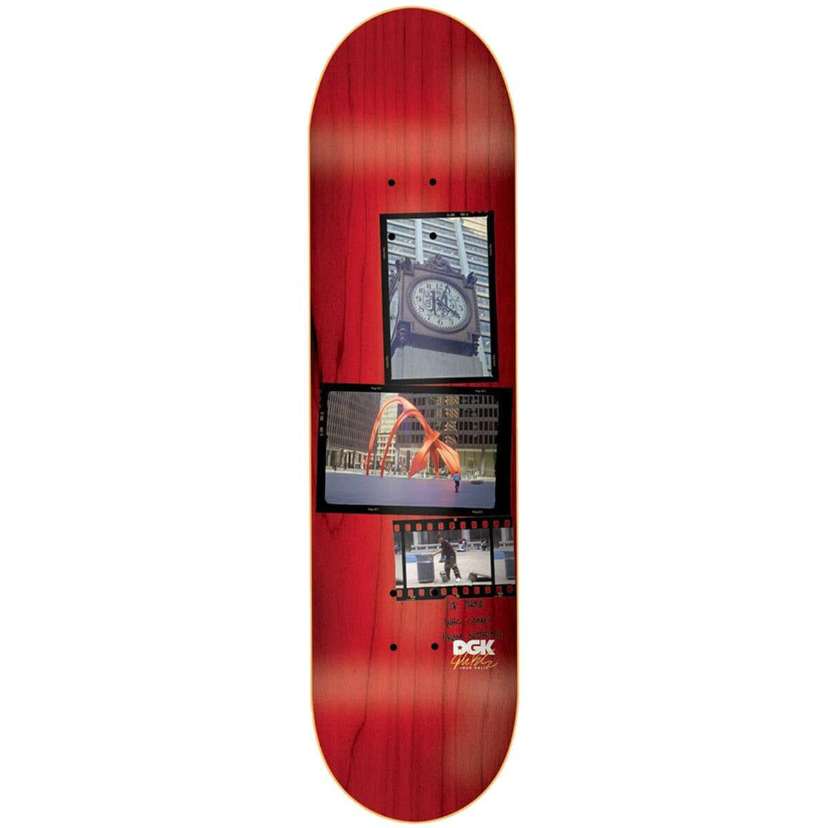DGK - Josh Kalis Heritage 8.5 Skateboard Deck.
