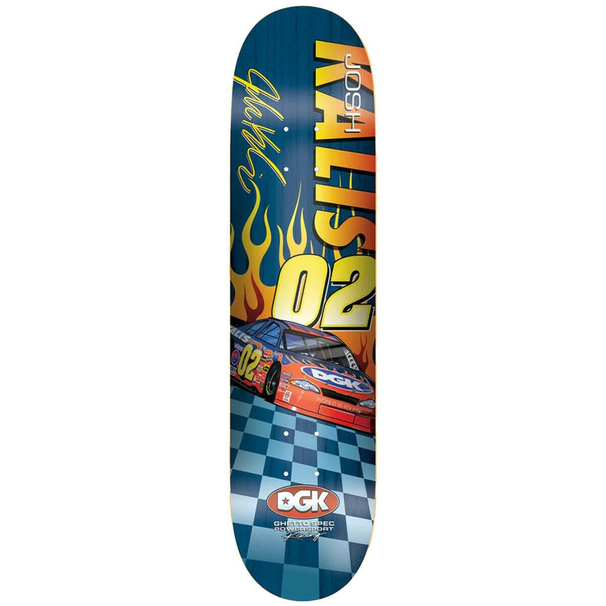 DGK - Josh Kalis Holeshot 8.5 Skateboard Deck.