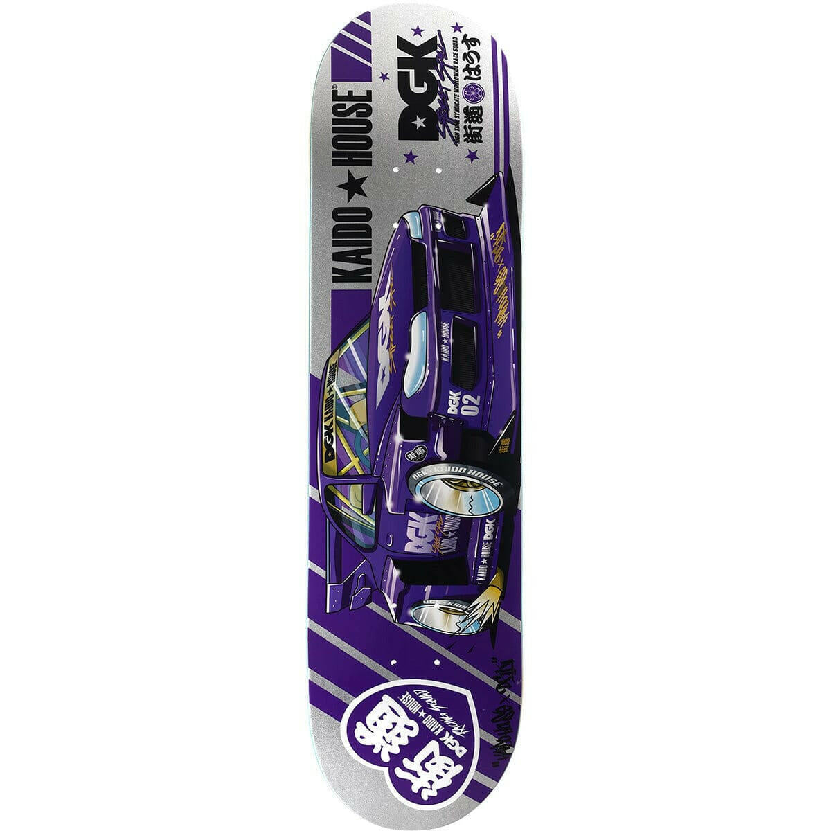 DGK - Kaido House Roulette Racer 8.25 Skateboard Deck.