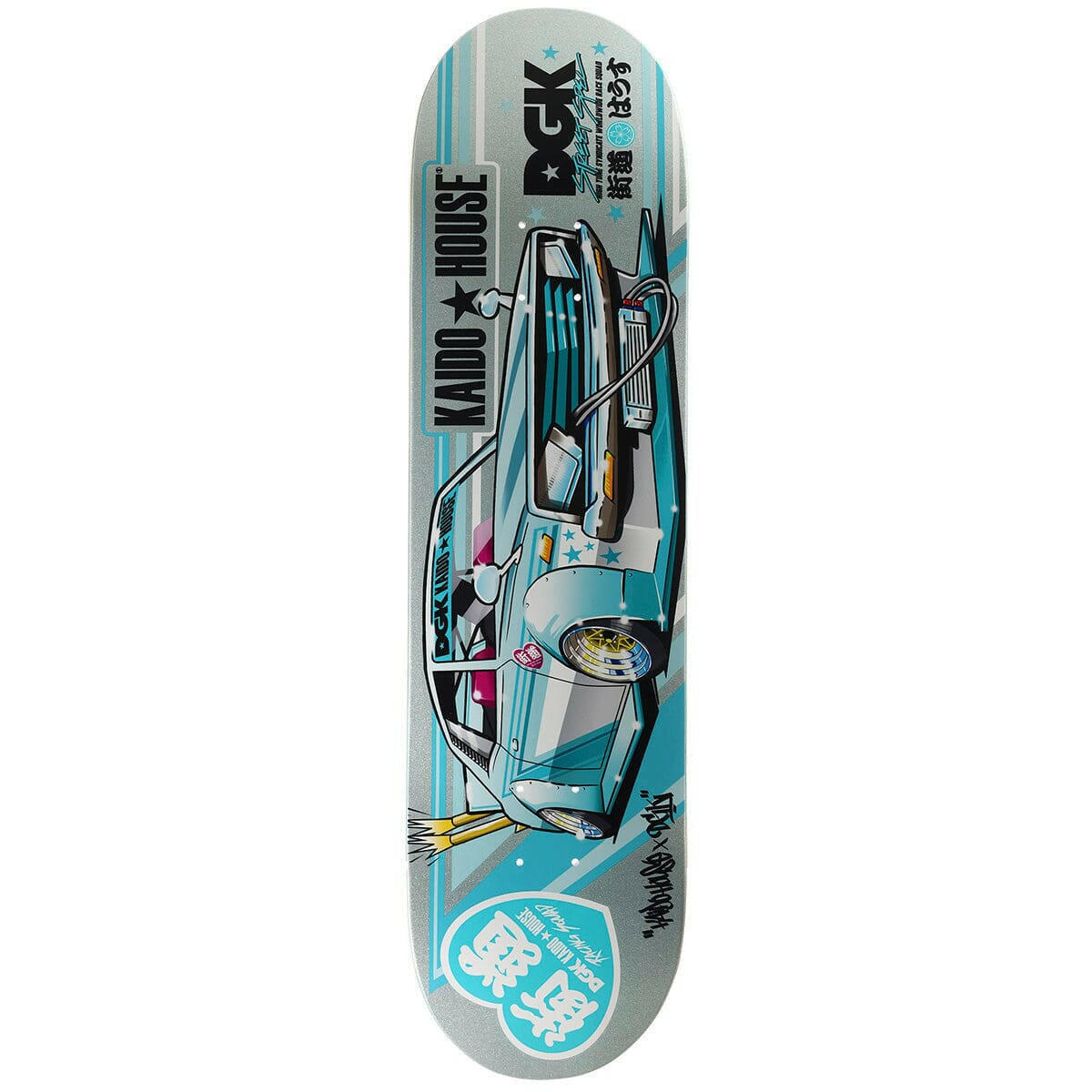 DGK - Kaido House Zokusha 8.25 Skateboard Deck.