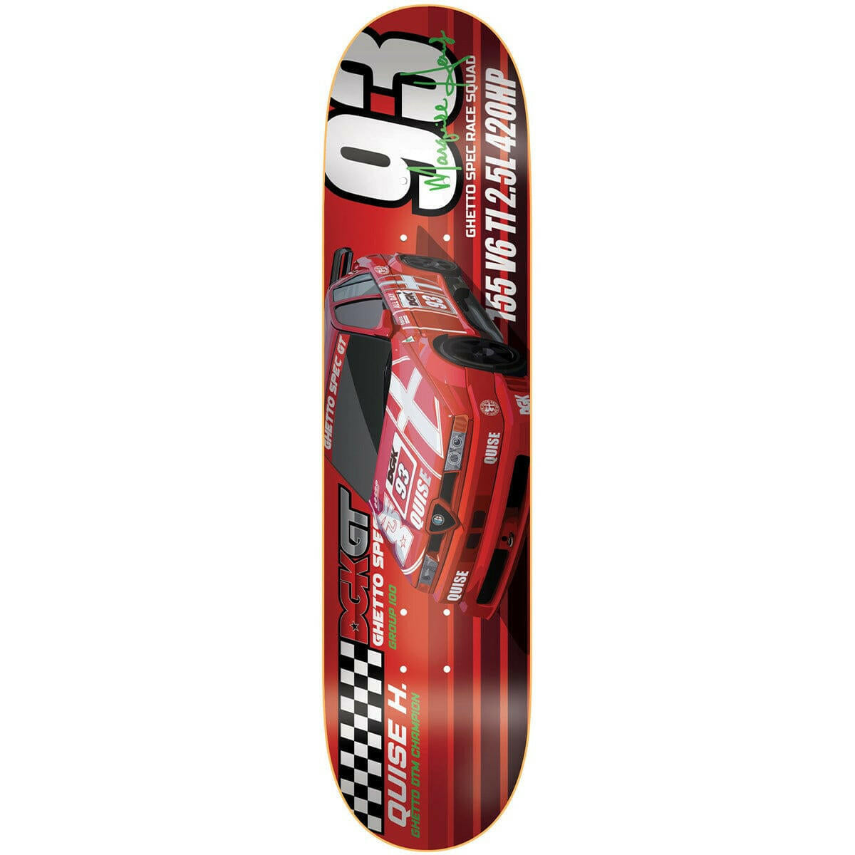 DGK - Marquise Henry Ghetto GT 8.06 Skateboard Deck.