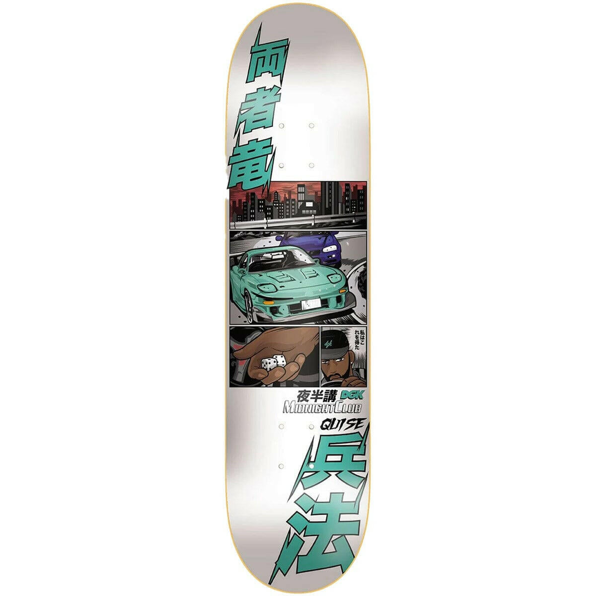 DGK - Marquise Henry Midnight Club 8.25 Skateboard Deck.