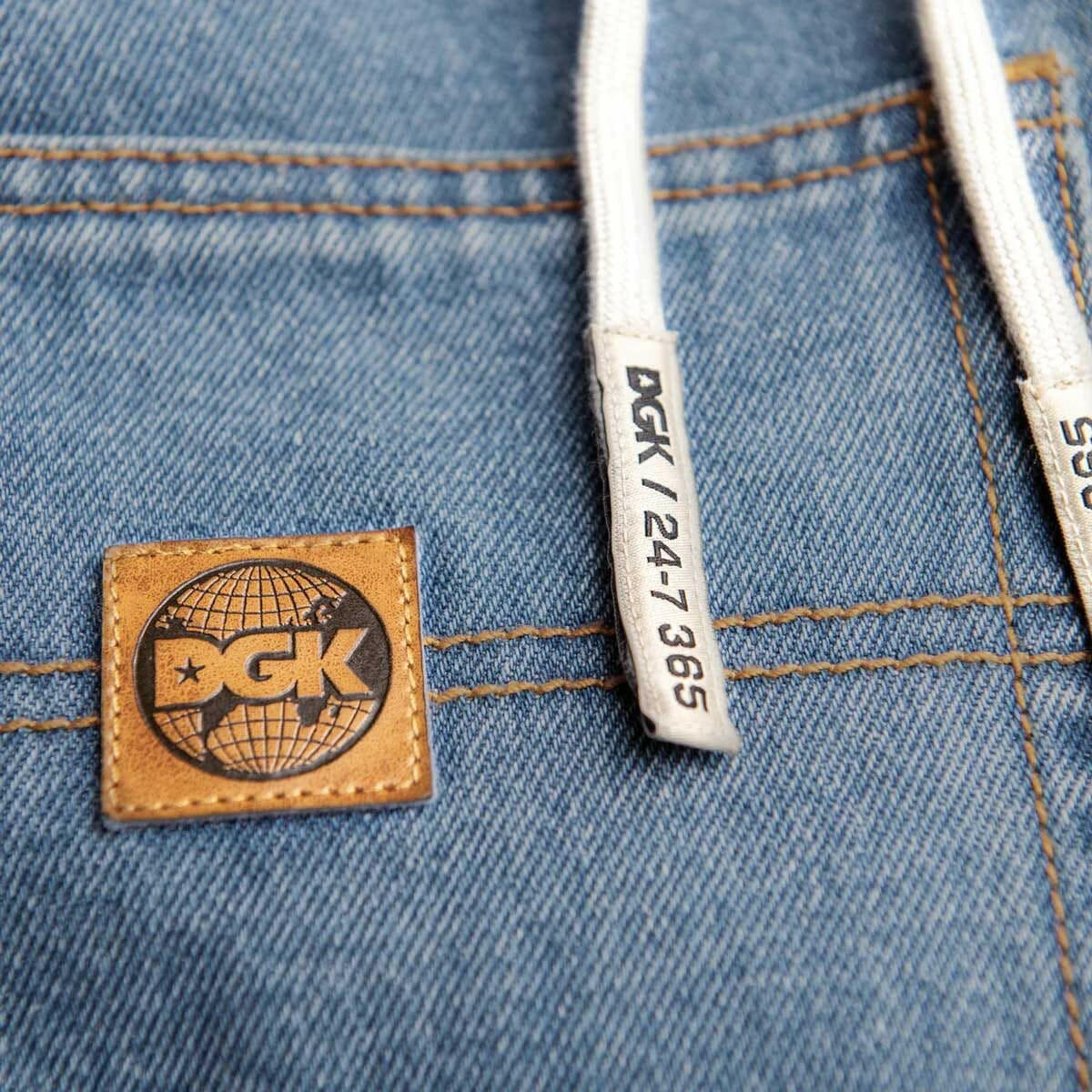 DGK - Muni Denim Jeans Washed Indigo.